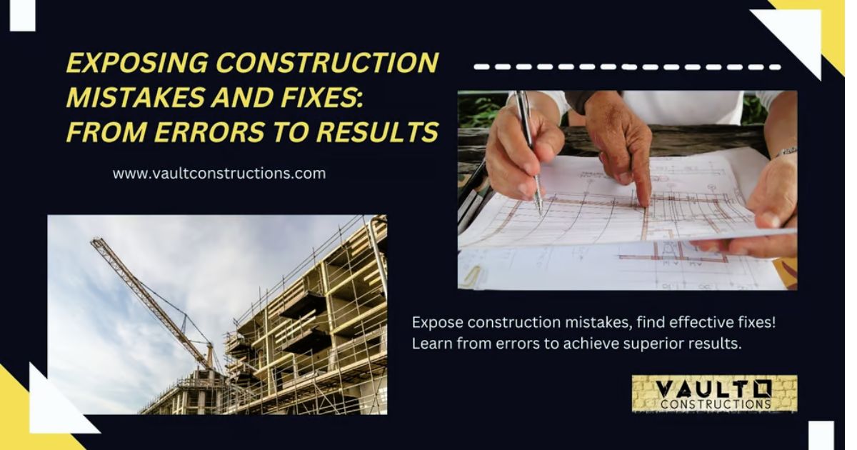 Exposing Construction Mistakes and Fixes: From Errors to Results