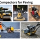 Compactors for paving