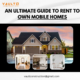 Rent To Own Mobile Homes
