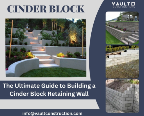 Building a Cinder Block Retaining Wall