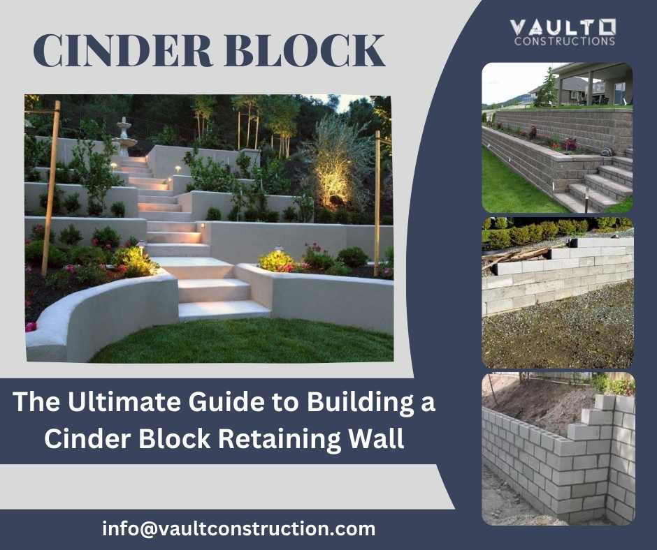 Building a Cinder Block Retaining Wall