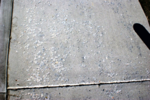 Spalling Concrete